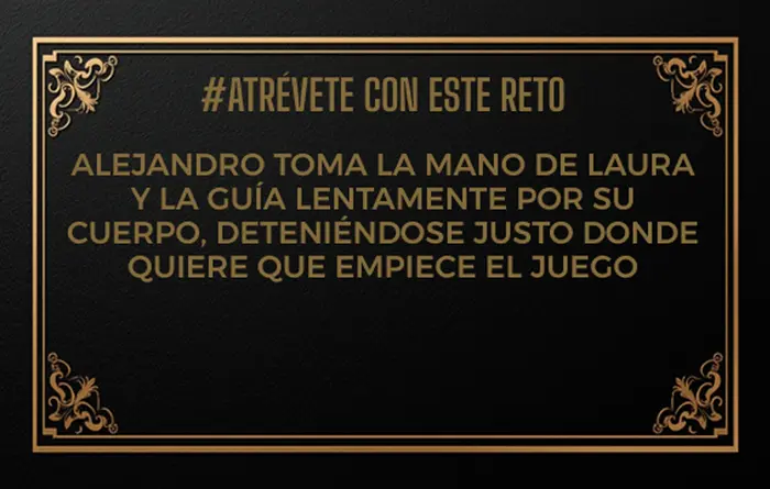 Carta juego de parejas reto