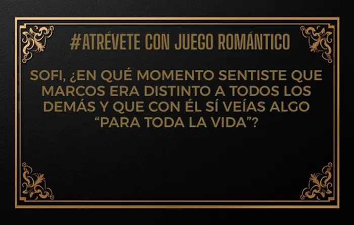 Carta juego de parejas romántico